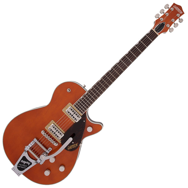 Gretsch G6128T Players Edition Jet FT Bigsby in Roundup Orange Electric Guitar w/Case - 2402401823-