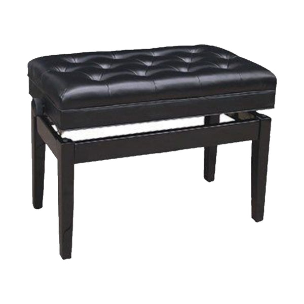 Piano Bench with Foam Padded Leatherette Seat and Storage- PPB305C