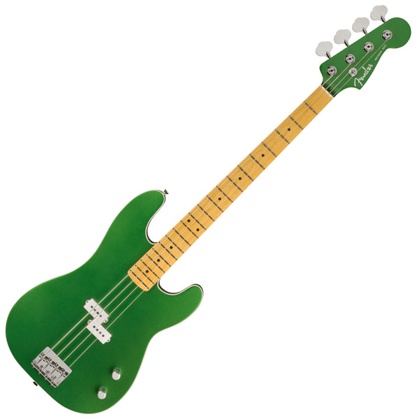 Fender Aerodyne Special P-Bass Electric Bass Maple In Speed Green Metaliic w/Deluxe Gig Bag - 0252402376