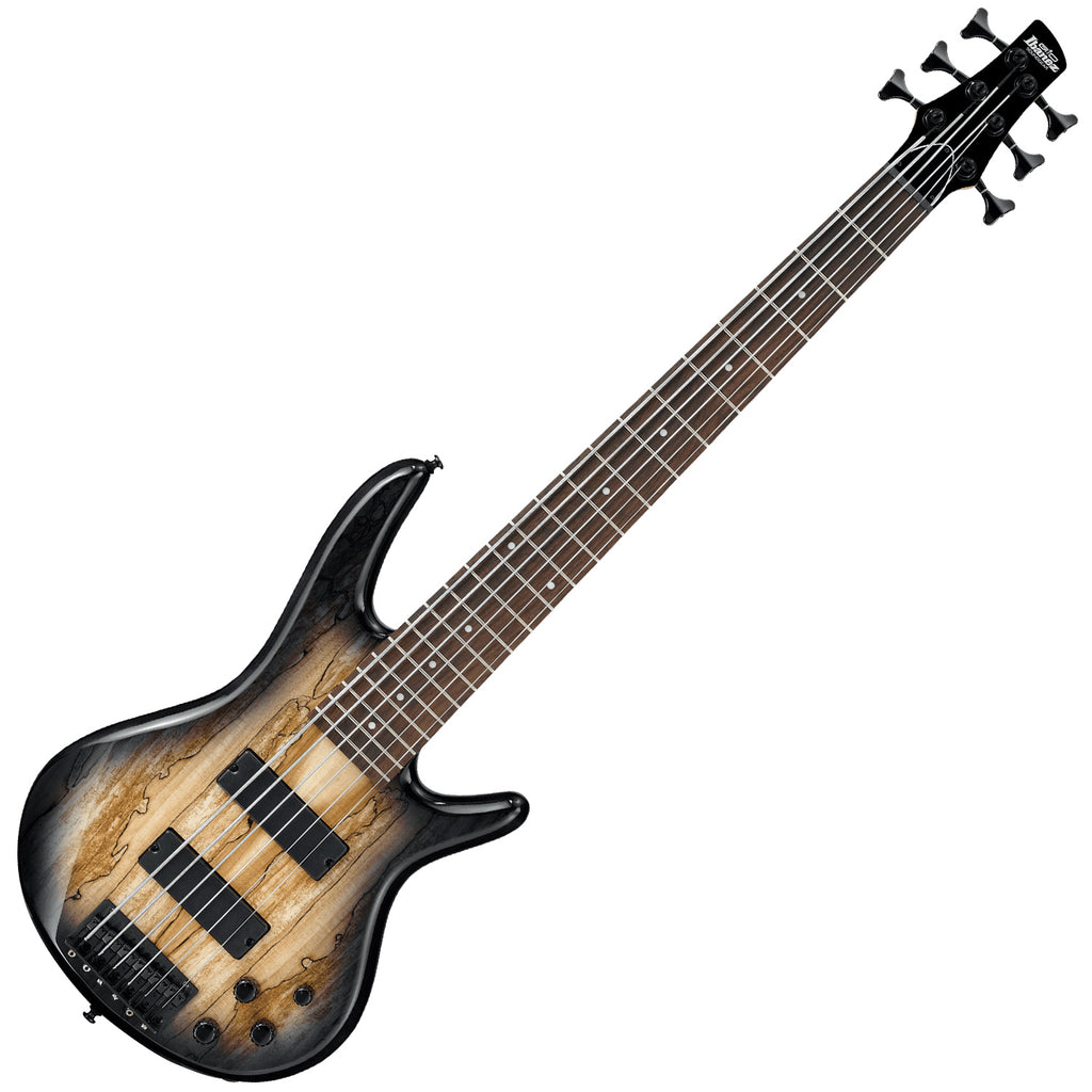 Ibanez Gio SR 6 String Electric Bass in Natural Gray Burst - GSR206SMNGT