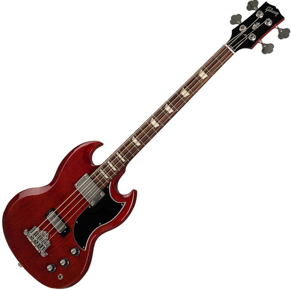 Gibson SG Standard Electric Bass in Heritage Cherry with Bag - BASG00HCCH