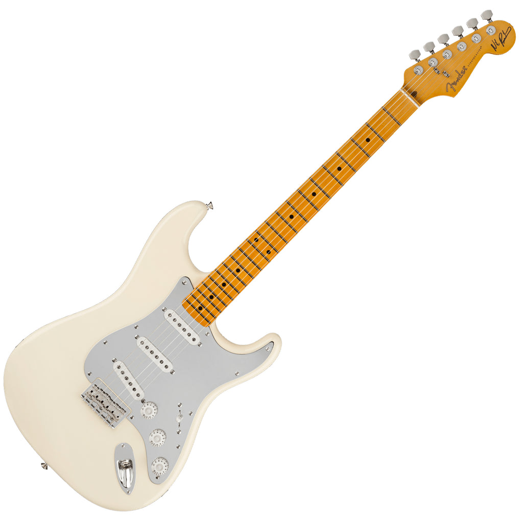 Fender Artist Series Nile Rodgers Stratocaster Electric Guitar Maple in Olympic White - 0115922705
