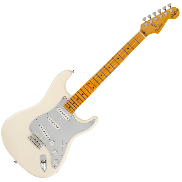 USED Special-Fender Artist Series Nile Rodgers Stratocaster Electric Guitar Maple in Olympic White - USD20115922705