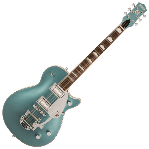 Gretsch G5230T-140 Electromatic 140th Jet Ft Hollowbody Electric Guitar in 2 Tone Stone Platinum - 2507270574