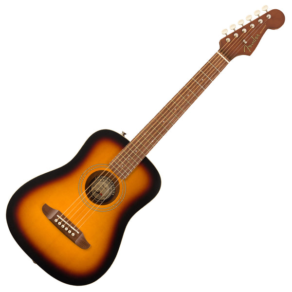 Fender Redondo Mini Acoustic Guitar in Sunburst - 0970710103
