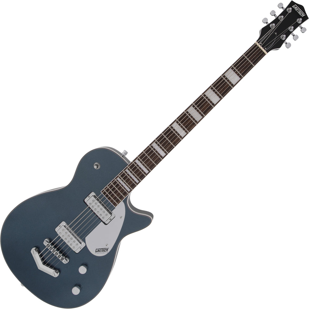 Gretsch G5260 Electromatic Jet Baritone Electric Guitar w/V-Stoptail Laurel Fingerboard in Jade Grey Metallic - 2516002519