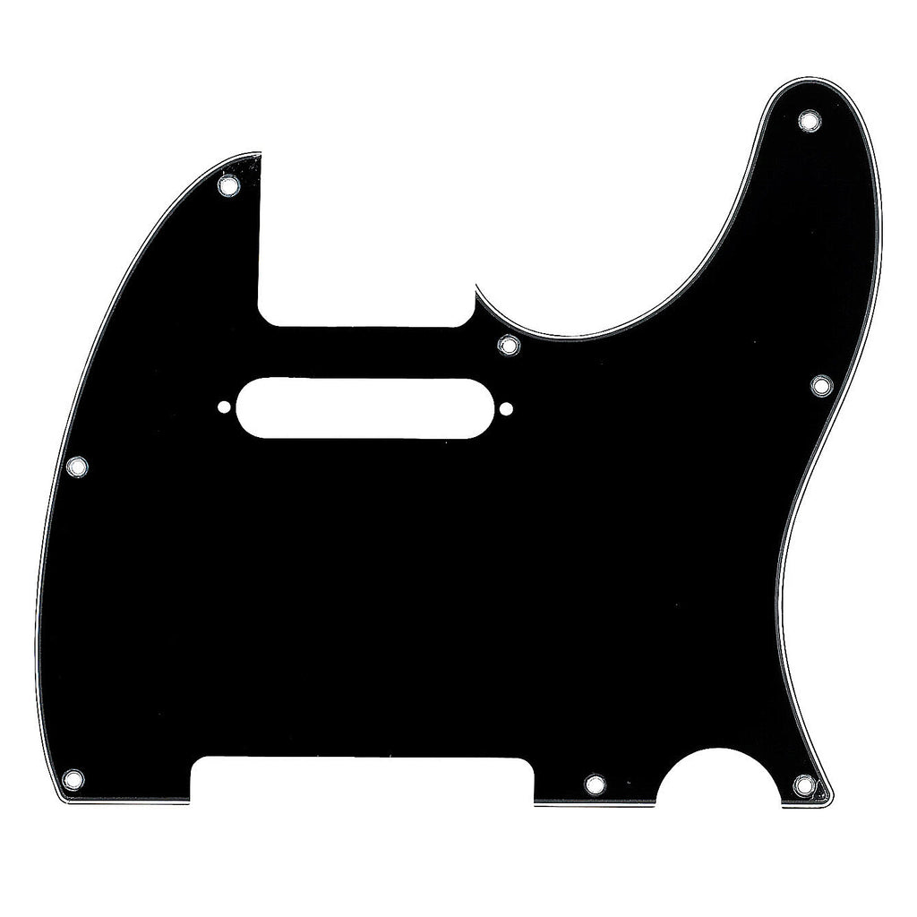 Fender Tele Pickguard in Black - 0991356000