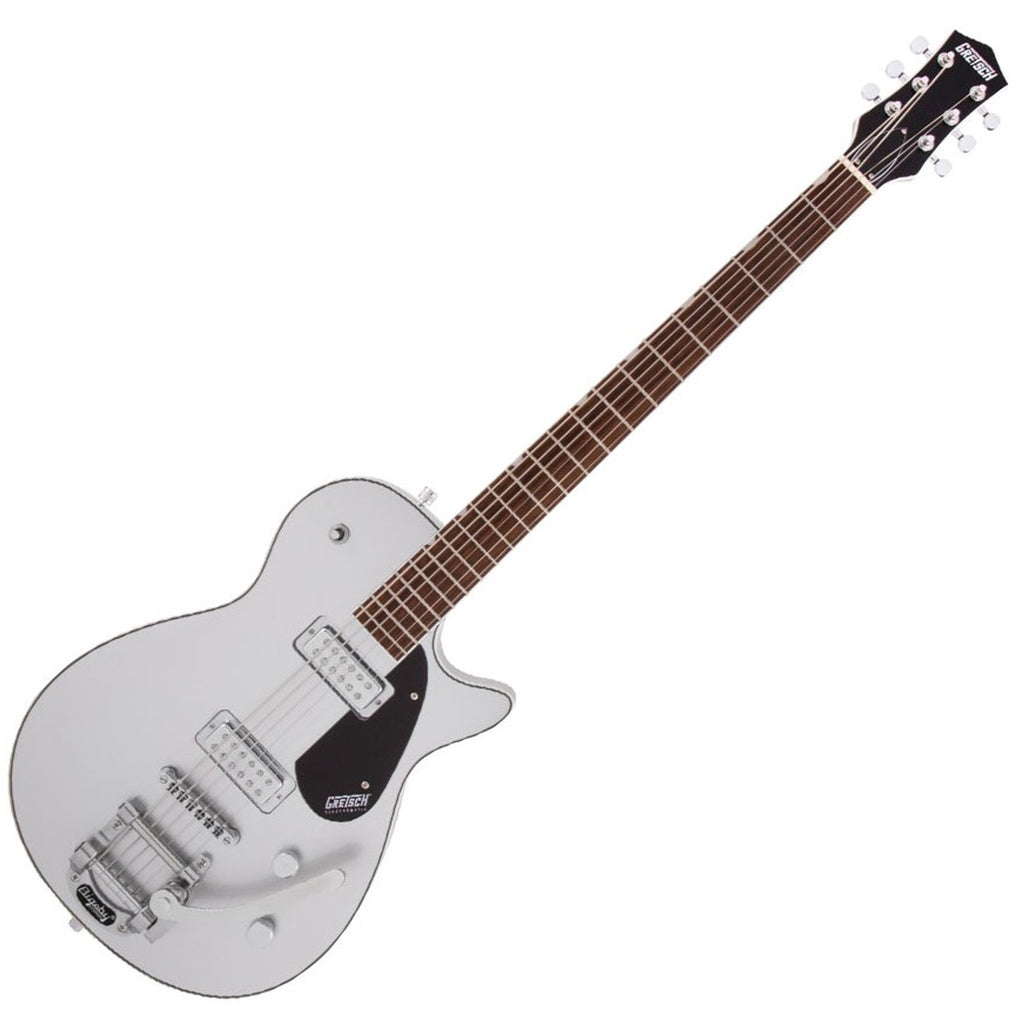Gretsch G5260T Electromatic Jet Baritone Electric Guitar w/Bigsby in Airline Silver - 2506001547
