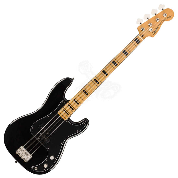 Squier Classic Vibe '70s Precision Electric Bass Maple in Black - 0374520506