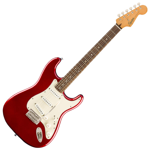 Squier Classic Vibe '60s Stratocaster Electric Guitar Laurel in Candy Apple Red - 0374010509