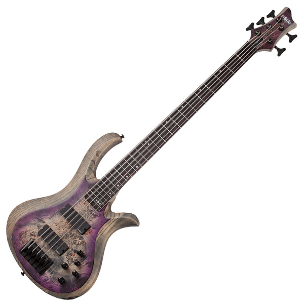 Schecter Riot-5 String Electric Bass Aurora Burst - 1452SHC