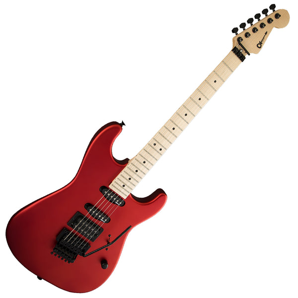 Charvel USA Select San Dimas Style 1 HSS Floyd Maple Electric Guitar in Torred - 2835003739