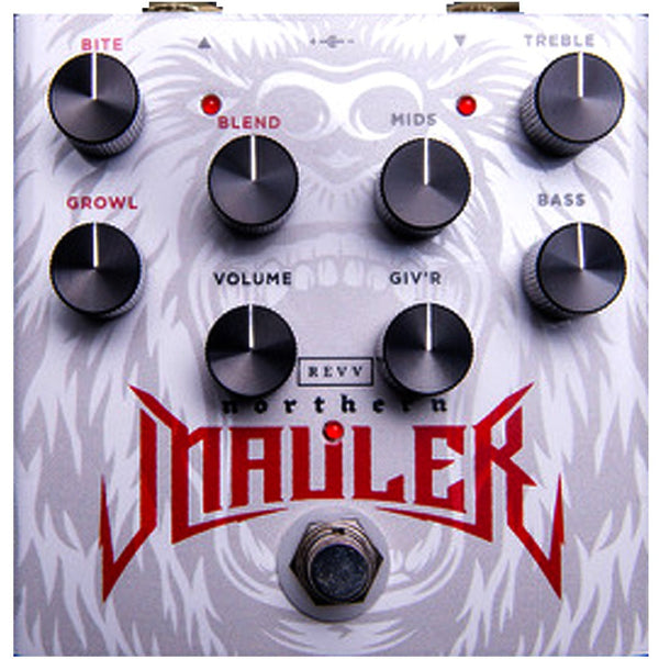 Revv Northern Mauler Glenn Fricker Signature Series Distortion Effects Pedal - NORMAUL