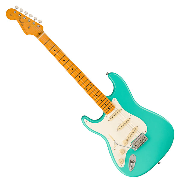 Fender American Vintage II Left Handed 57 Stratocaster Electric Guitar Maple in Sea Foam Green w/Vintage-St - 0110242849