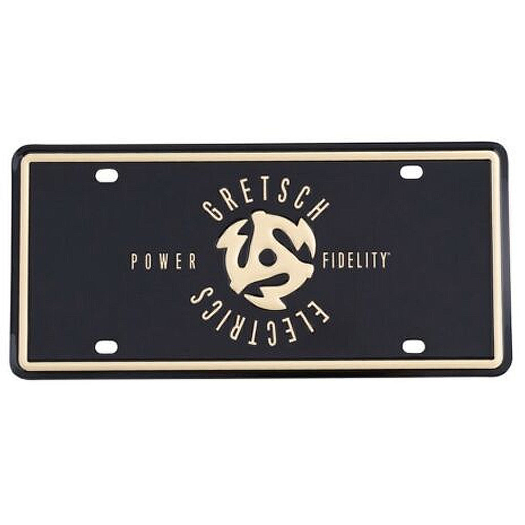 Gretsch Logo Power & Fidelity License Plate - 9227635101