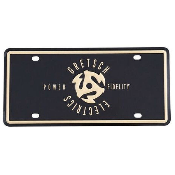 Gretsch Logo Power & Fidelity License Plate - 9227635101