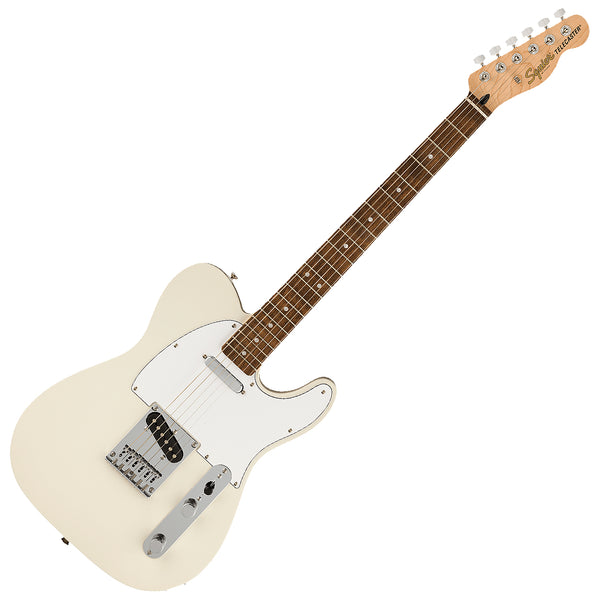 Squier Affinity Telecaster Electric Guitar Laurel in Olympic White - 0378200505