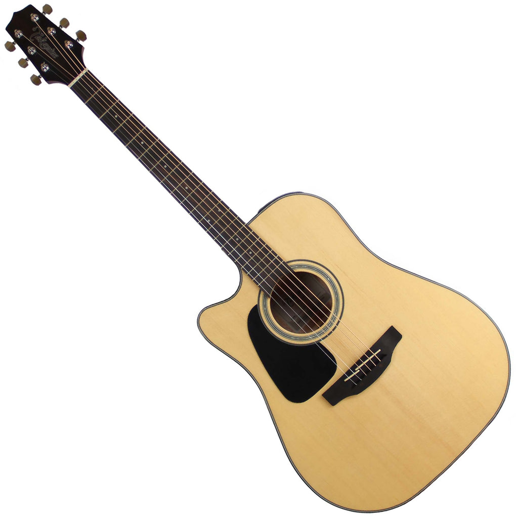 Takamine Dreadnought Solid Spruce Top Left Hand Acoustic Electric in Natural - GD30CELHNAT