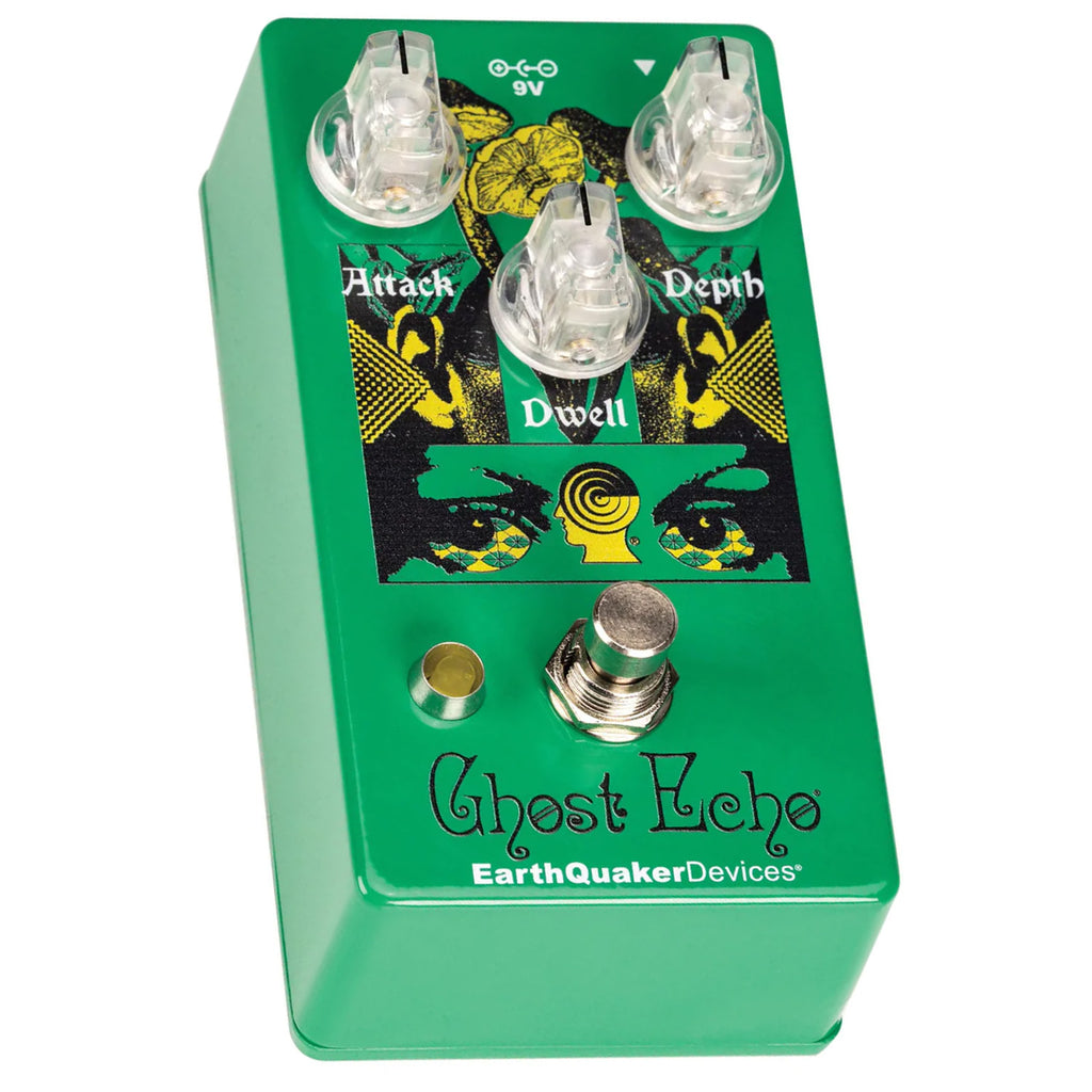 Earthquaker Limited Edition Ghost Echo Spring Reverb Effects Pedal by Brain Dead - GHOSTECHOLTD