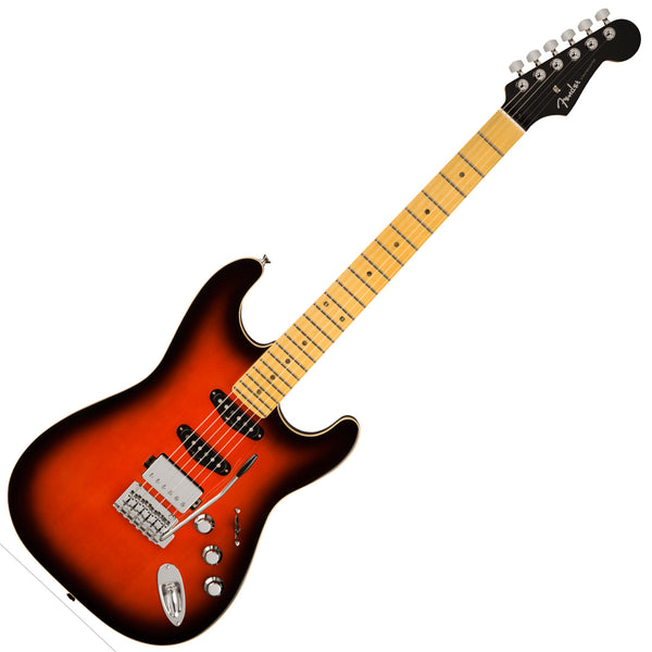 Fender Aerodyne Special Stratocaster Electric Guitar HSS Maple in Hot Rod Burst w/Deluxe Gig Bag - 0252102371