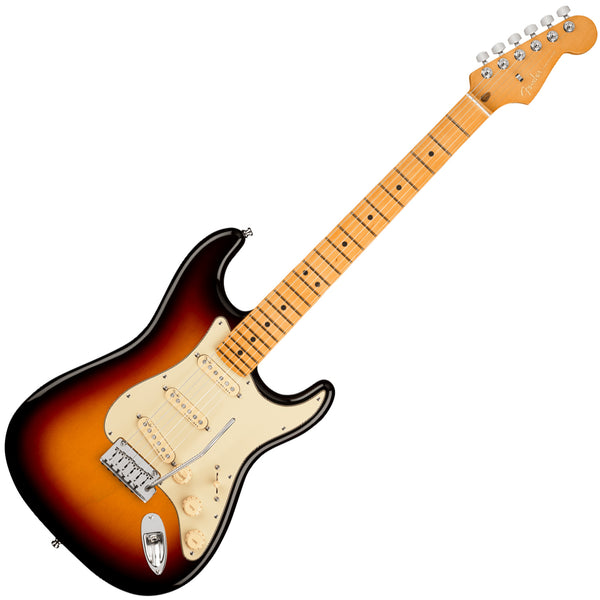 Fender American Ultra Stratocaster Electric Guitar Maple in Ultraburst w/Case - 0118012712