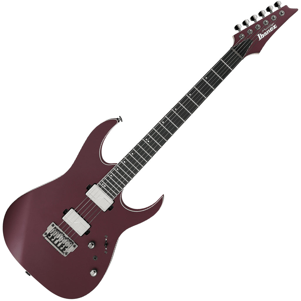 Ibanez RG Prestige Electric Guitar in Burgundy Metallic Flat w/Case - RG5121BCF