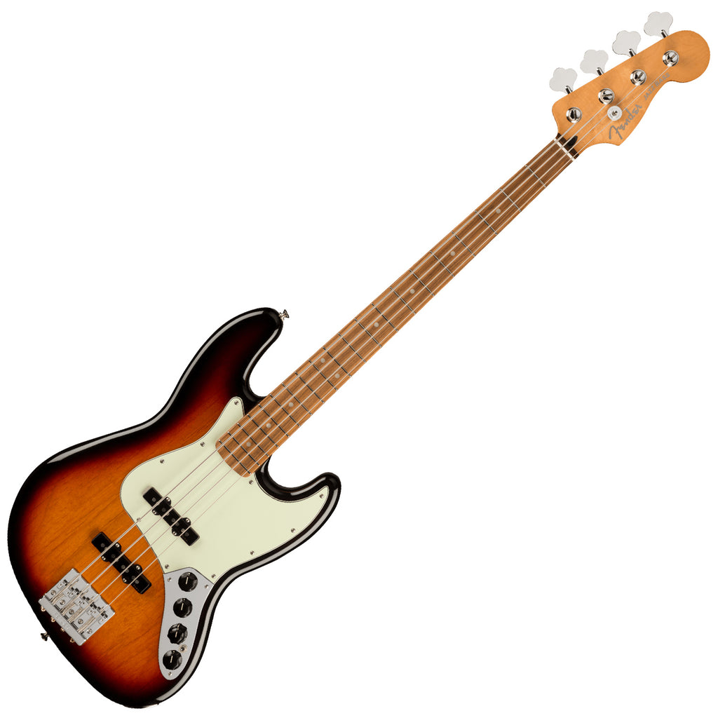 Fender Player Plus Active Jazz Electric Bass Pao Ferro in 3 Tone Sunburst - 0147373300