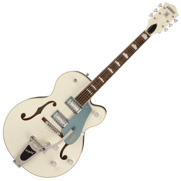 Gretsch G5420T-140 Electromatic 140th Hollowbody SC Hollowbody Electric Guitar in 2 Tone Pearl Platinum/Ston - 2506170574