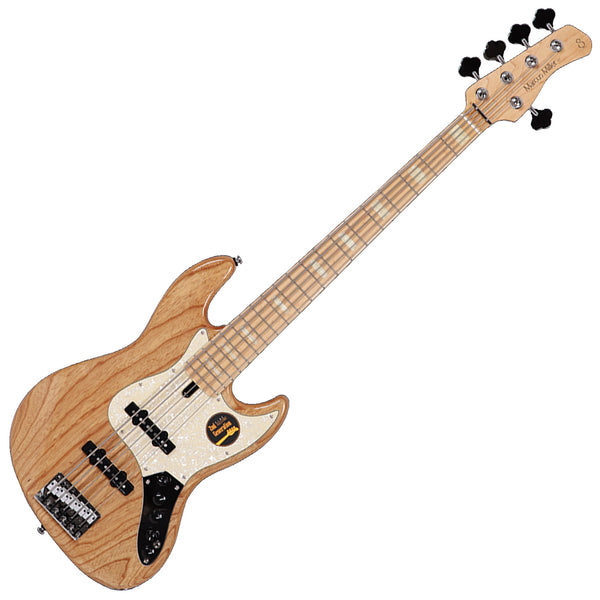 Sire Marcus Miller V7 2nd Generation 5 String Electric Bass Swamp Ash Body in Natural - V7SWAMPASH5NT