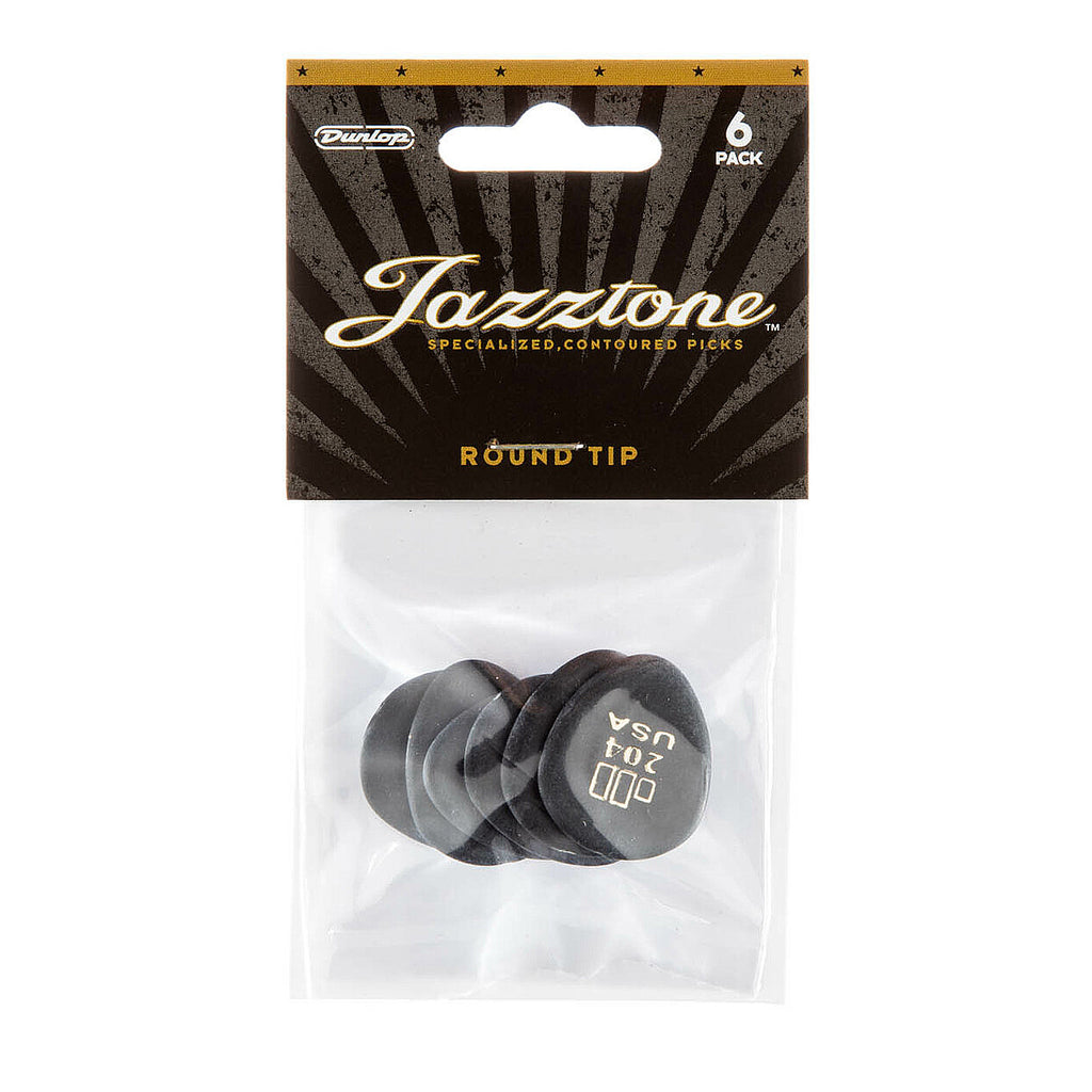 Dunlop Jazztone Picks Player's Pack 6 Round - 477P204