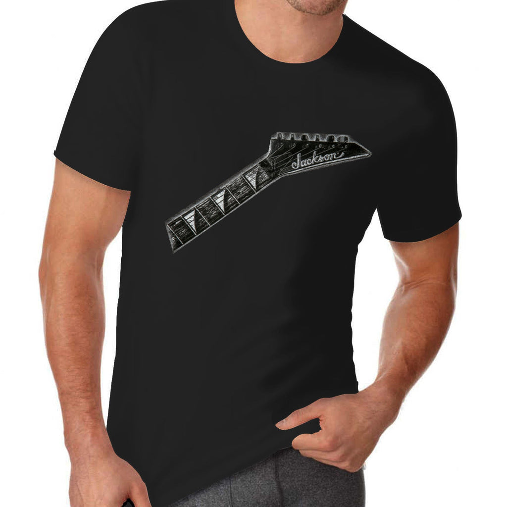 Jackson Headstock T-Shirt in Gray XL - 2996378706