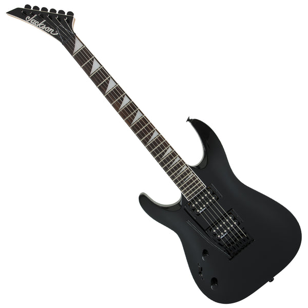 Jackson JS22L Dinky Left Handed Amaranth Fretboard Electric Guitar in Black - 2911122503