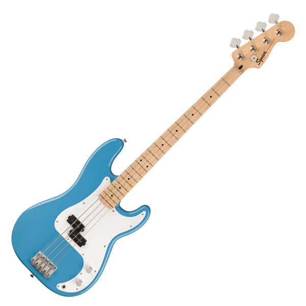 Squier Sonic P-Bass Electric Bass Maple Neck White Pickguard in California Blue - 0373902526