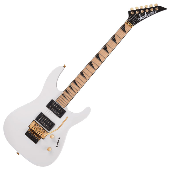 Jackson SLXDX-M Electric Guitar Maple Fingerboard in Snow White Gold Hardware - 2916221576