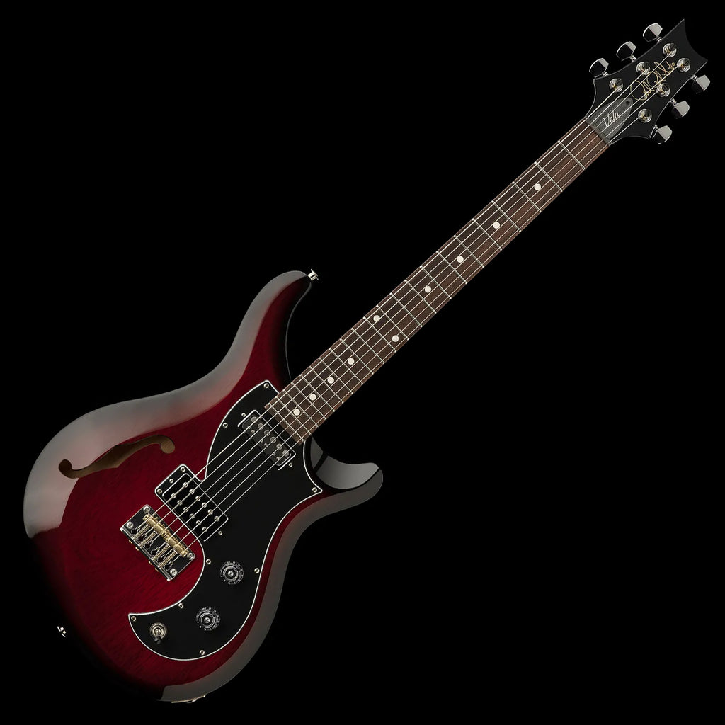 PRS S2 Vela Semi Hollow Electric Guitar in Scarlet Sunburst w/Bag - 106756SS