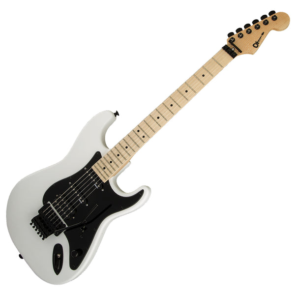 Charvel USA Select So-Cal Style 1 HSS Floyd Maple Electric Guitar in Snow Blind Satin - 2836003776