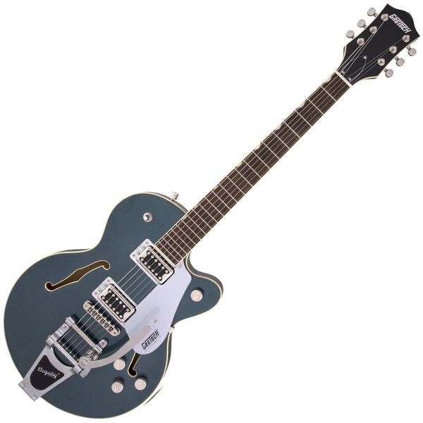 Gretsch G5655T Electromatic Center Block Jr Single-Cut Electric Guitar w/Bigsby in Jade Grey Metallic - 2509801519