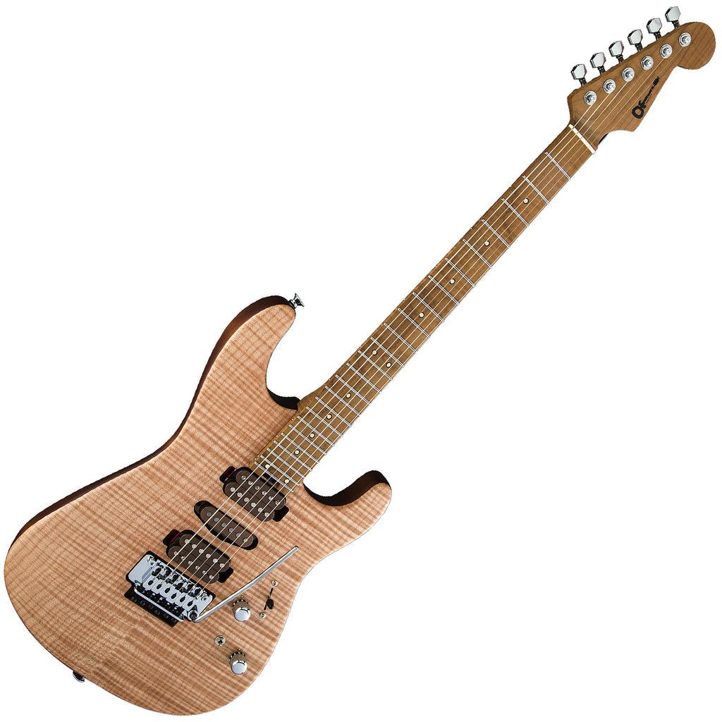 Charvel Guthrie Govan USA HSH Flame Maple Electric Guitar in Natural - 2865434701