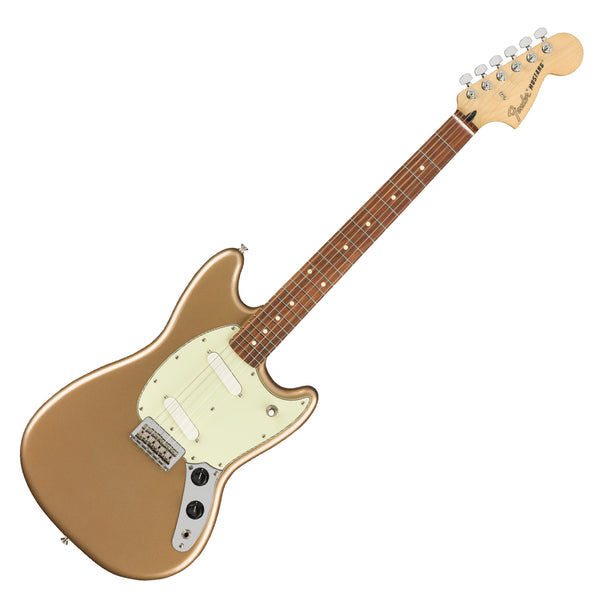 Fender Player Mustang Electric Guitar Pau Ferro Fingerboard in Firemist Gold - 0144043553