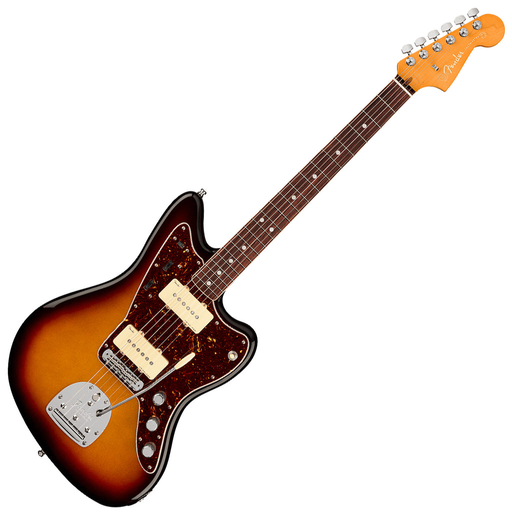 DEMO- Fender American Ultra Jazzmaster Electric Guitar Rosewood in Ultraburst w/Case -DEMO20118050712