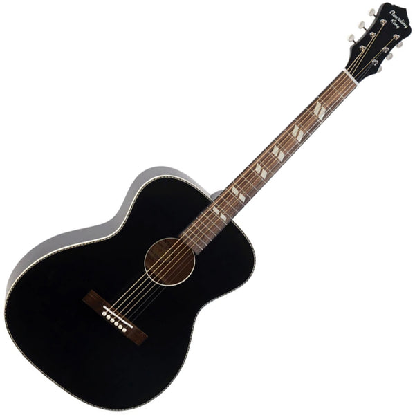 Recording King Dirty 30s Series 7 000 Acoustic Guitar in Matte Black - ROS7MBK