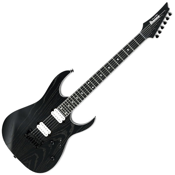 Ibanez RGR Prestige Electric Guitar in Weathered Black - RGR652AHBFWK