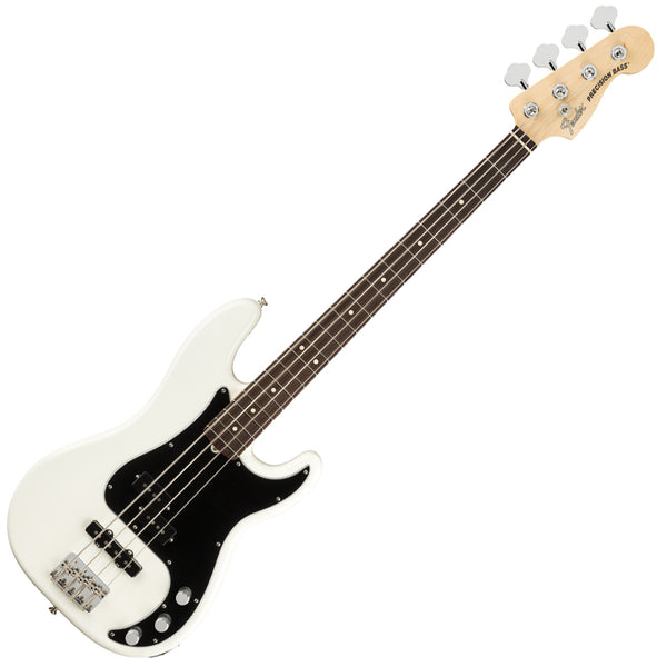 Fender American Performer Precision Electric Bass Rosewood in Arctic White - 0198600380