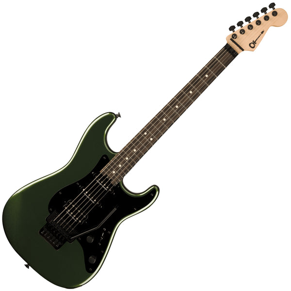 Charvel Pro Mod SC4 HSS Floyd Electric Guitar in Lambo Green - 2966803518