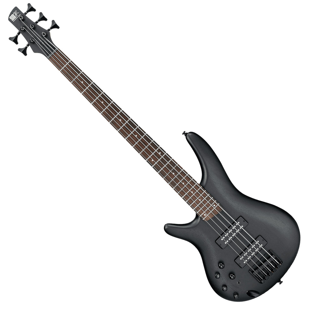 Ibanez SR Standard 5 String Bass Guitar in Weathered Black - SR305EBLWK