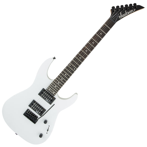 Jackson JS12 Dinky Amaranth Fretboard 24 Fret Electric Guitar in White - 2910122576