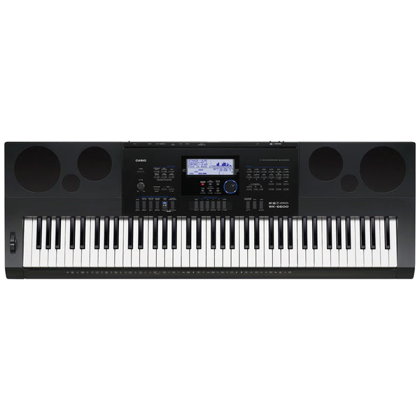 Casio WK6600 76-Note Piano-Style Touch Response Portable Keyboard
