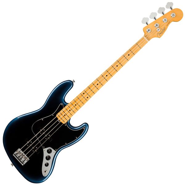 Fender American Professional II Jazz Electric Bass Maple Dark Night w/Case - 0193972761