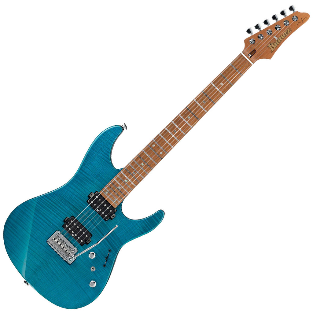 Ibanez Martin Miller Signature Electric Guitar in Aqua Blue - MM1TAB