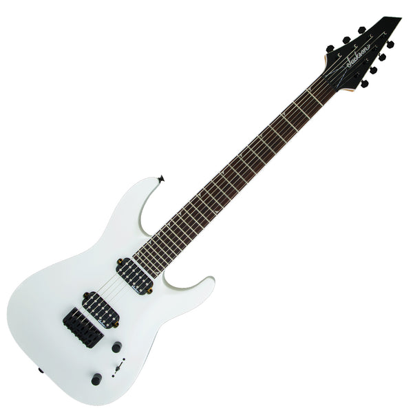Jackson JS32 Dinky Arch Top 7 String Electric Guitar in Snow White - 2910113576